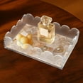 thumbnail image 3 of Unique Bargains Magnetic Acrylic Tray Scalloped Design Versatile Organizer and Display Holder Clear Rectangle, 3 of 7