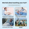 thumbnail image 4 of No-Rinse Hair Cap + No-Rinse Body Bath Towel, Waterless Hair & Body Wipes Set, Suitable for Bedridden Patients, Post-Operative Patients, the Elderly, and Camping Use。, 4 of 6