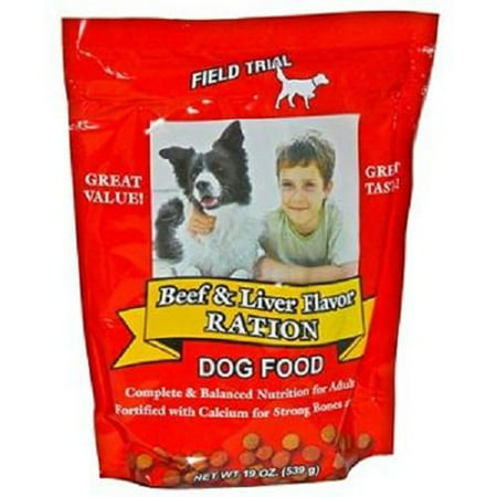 Field Trial Beef & Liver Ration Dog Food Pouch
