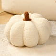 thumbnail image 2 of Kripyery Pumpkin Throw Pillows, Happy Sherpa Fall Decorative Pumpkin Shaped Pillow Cute 3D Shaped Cushion 2022, 2 of 2