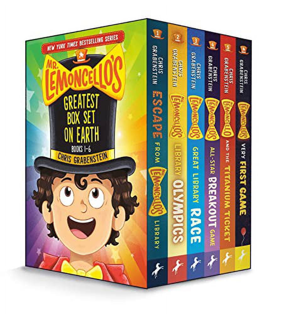 Mr. Lemoncello's Library: Greatest Box Set on Earth: Books 1-6
