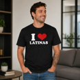 thumbnail image 6 of I Heart Latinas Graphic T-Shirt, Unisex Classic Fit Cotton Tee, 6 of 9