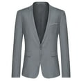 thumbnail image 5 of Cloudstyle Men's 2 Piece Suits Slim Fit 2 Button Dress Suit Jacket Blazer & Pants Set XY05, 5 of 6