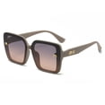 thumbnail image 1 of Gafas de sol cuadradas con polvo de purpurina, gafas anti-ultravioleta personalizadas, fabricadas en PC, 1 of 5