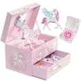 thumbnail image 1 of Jewelry Box ProCase organizador de joyas para niños con forma de unicornio, 1 of 8