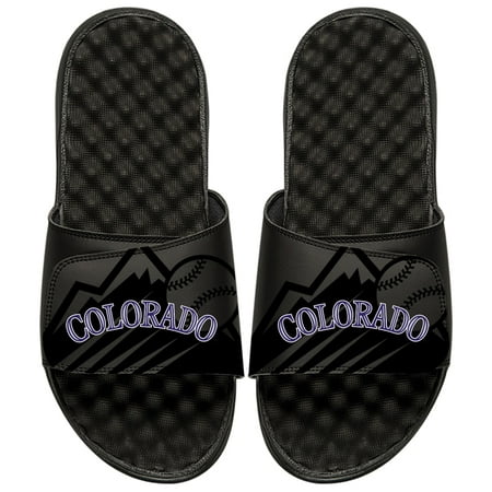 

Colorado Rockies ISlide MLB Tonal Pop Slide Sandals - Black
