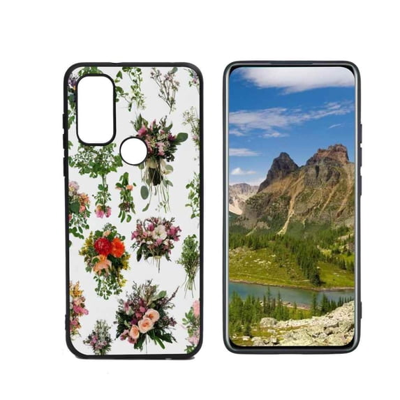 Floral-253 Phone Case, Degined for Motorola Moto G Pure Case Men Women, Flexible Silicone Shockproof Case for Motorola Moto G Pure