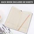 thumbnail image 5 of unbranded 3pcs Portable Budget Book Daily Budget Planner Household Budget Notepad Plan Accessory, 5 of 8
