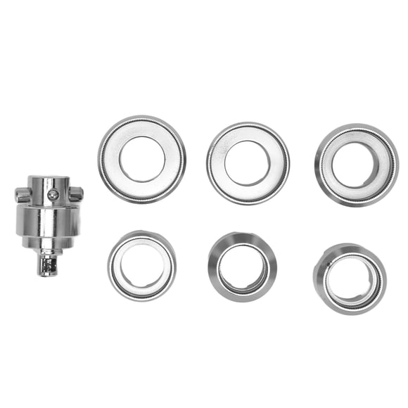 5538 Ouvre-Montre, Outil de Retrait en Acier Inoxydable Portable Professionnel, 6 Tailles Différentes, Ouvre-Cace de Dos de Montre avec Boîtier de Rangement pour Collectionneurs