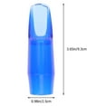 thumbnail image 2 of Toyvian Plastic Alto Saxophone Replacement Mouthpiece for Enhanced, 2 of 8