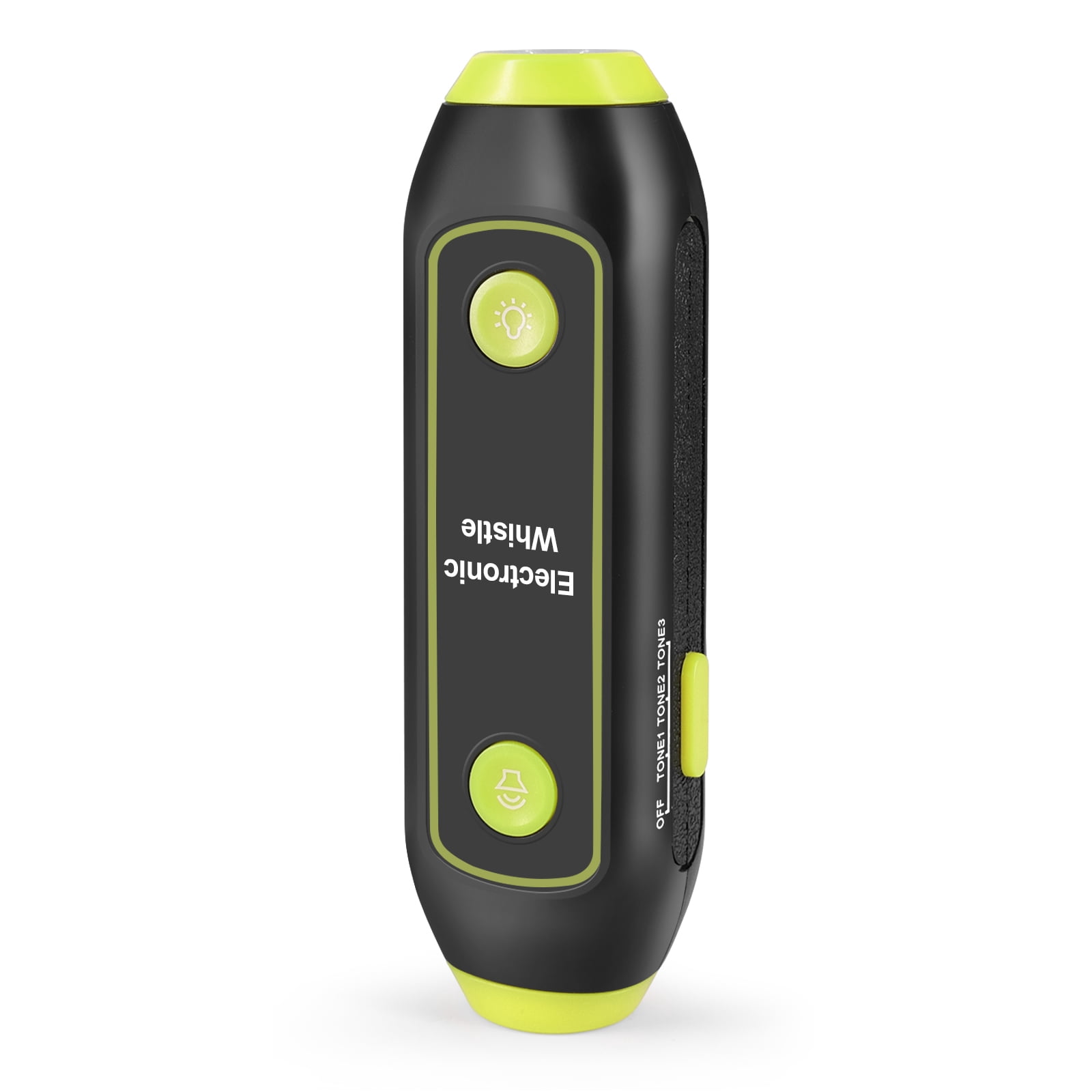 Sifflet électronique Toddmomy – 3 Tons, 120-150 DB, Lampe SOS, Lanière, Sans Piles (6F22 Non Incluse)