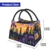 thumbnail image 2 of Fotbe Cosmic Irises At Twilight Bolsa Térmica Portátil con Estampado, Bolsa de Entrega de Alimentos Aislada, Bolsa Reutilizable de Gran Capacidad para Comidas y Supermercado, 2 of 6