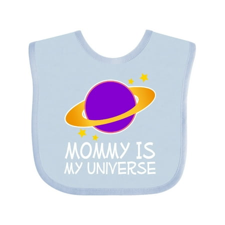 

Inktastic Mommy is my Universe Baby Gift Gift Baby Boy or Baby Girl Bib