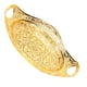 thumbnail image 5 of Bandeja dorada Bandeja decorativa para servir Frutero, Bandeja ovalada para frutas Bandeja para joyas Bandeja para servir Bandeja para refrigerios Bandeja pequeña para postres de frutas, 7.5x5.1x1.7 p, 5 of 14