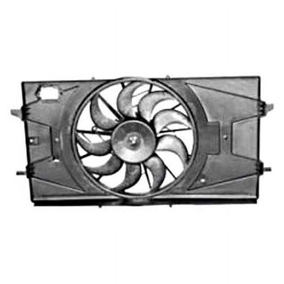 Sherman Parts  Radiator Cooling Fan Assembly for 2005-2010 Cobalt 2.2L & 2007-2009 Cobalt G5 2.2l