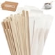 thumbnail image 1 of Gseagtia Palitos para revolver café envueltos individualmente, 100 piezas, 5,5" de largo, palitos de madera de abedul biodegradables desechables para café, helado, bebidas frías y calientes, leche,, 1 of 7