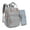 Light Gray, variant on BabbleRoo Original Diaper Bag Backpack with Changing Pad & Stroller Straps, Light Gray, 1 pc