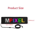 thumbnail image 4 of Bluetooth App Control LED Sign, Flexible USB 5V LED Car Signs Programmable LED Sign Custom Text Pattern Animation Scrolling LED Display for Car Store Party Bar Hotel Concert, 4 of 8