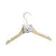 thumbnail image 4 of Percha para ropa de niños Percha para secar ropa de bebé Gancho de metal Percha de madera maciza Percha para abrigos para niños Niños recién nacidos, 4 of 8