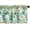 Secret Garden, variant on Retro Floral Kitchen Valances for Windows, Smooth Textured Rod Pocket Valance Solid Window Treatment for Living Room, 1 Panel, 52 Inch Wide by 18 Inch Long