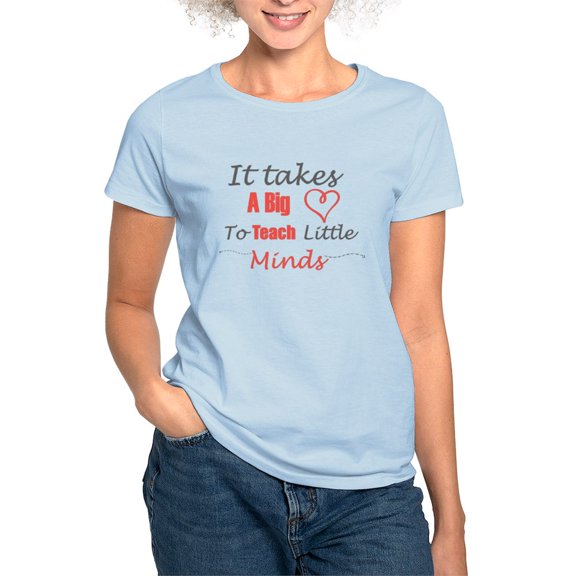 CafePress - Little Minds T Shirt - Women's Classic T-Shirt