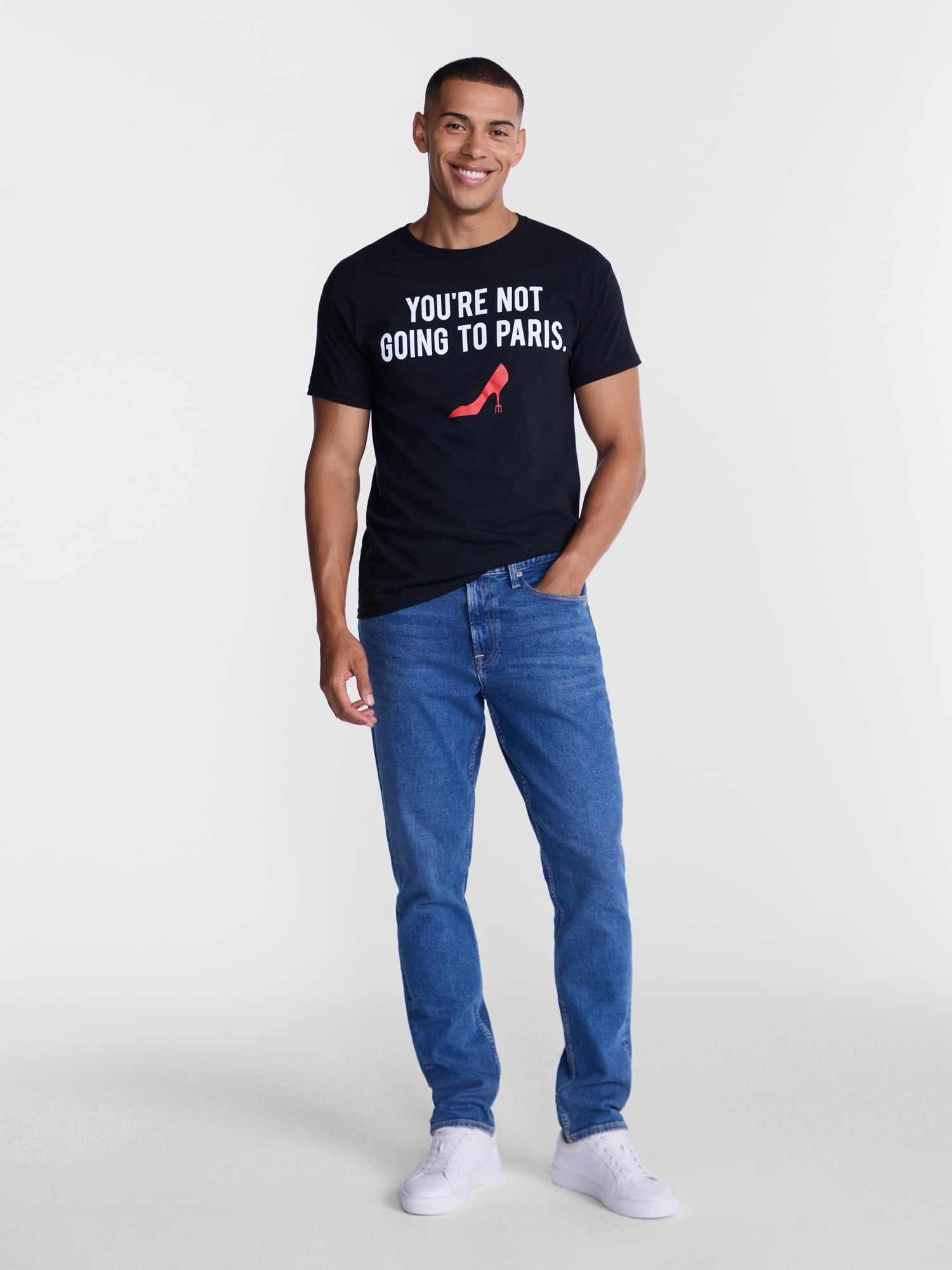 The Devil Wears Prada Men's You're Not Going to Paris Graphic Tee, Sizes S-3XL