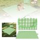 thumbnail image 1 of Manta de picnic Manta de picnic verde a cuadros Manta de baño portátil con asa Manta de picnic para jardín y playa a prueba de arena Manta de playa para camping, 1 of 6