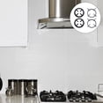 thumbnail image 5 of SHINYPASING 4Pcs Gas Stove Supports Iron Black for Kitchen Use Cooking Accessories Set, 5 of 5