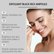 Kokovifyves White Rice Exfoliant Rice Ampoule White Rice Ampoule Rice Exfoliating Peeling Solution Moisturizing Pore for Face 100ml
