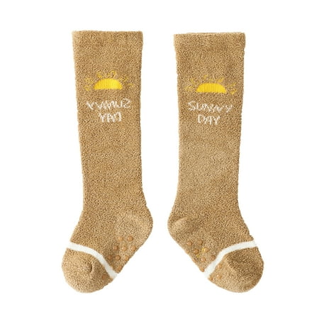 

Women Socks Baby Fashionable Cute Fall Winter Printed Non Slip Floor Thickened Warm Comfortable Stockings Socks for Women
