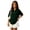 Dark Green, variant on Children Polo Shirts Short Sleeve Collared Shirt with Pocket 3 Buttons Hem Slit Top for Unisex Casual Loose Summer Top for School Uniform Tee Army Green 100