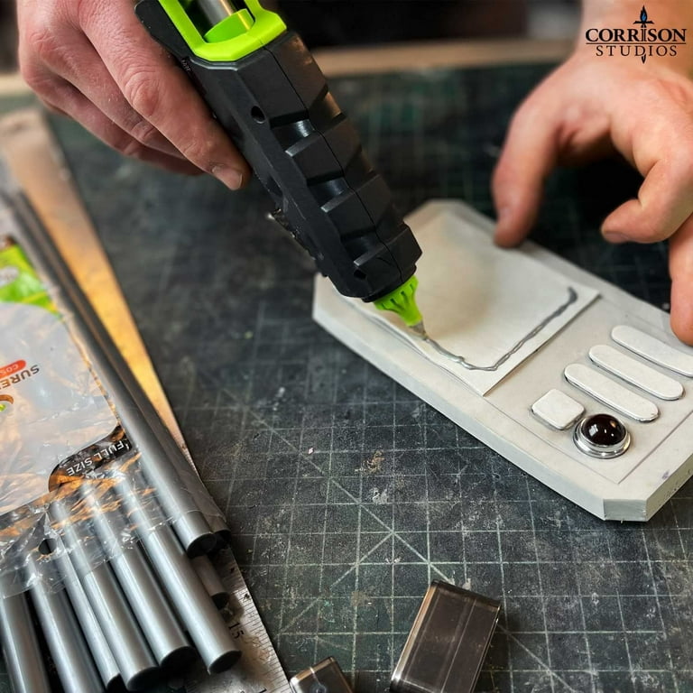 Cosplay Creators Kit, H-327F Full-Size Detail Tip Glue Gun with 60 Full-Size Cosplay Glue Sticks