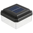 thumbnail image 2 of Solar Fence Post Cap Lights 1PC Outdoor Warm White LED Deck Lights for Wood & Vinyl Posts, Waterproof Solar Powered Garden Fence Lighting for Patio, Yard, Porch & Pathway, 10*10cm, 2 of 9