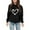 F-1Black, variant on ZHOGXU Big Kids Girls Hoodies Long Sleeve Love Heart Print Fashionable Loose Fit Sweatshirt For Casual Daily Wear Black 2-3 Years