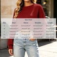 thumbnail image 3 of Women's Ribbed Knit Crop Sweater Crew Neck Long Sleeve Loose Fit Casual Pullover Top, 3 of 6