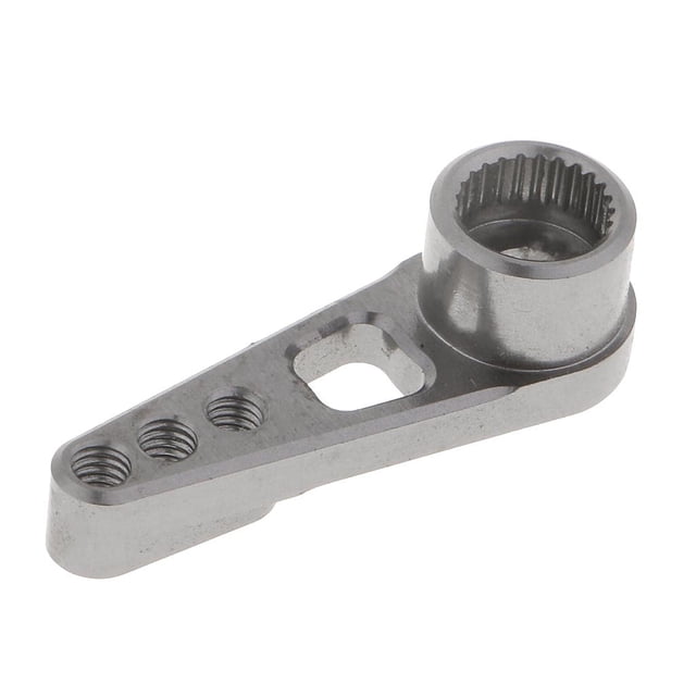 1 Pieza 25T Metálico Servo Dirección Pieza de Cuerno Reutilizable para Automóvil Moto para A949 A959 A969 A979 K929 Titanio CUTICAT Bocina de brazo servo 25T