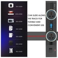 thumbnail image 2 of Universal 3-Pin Track Sockets Power Sockets Adapter Power Track Socket Outlet Versatile Electric Mobile Track, 2 of 8