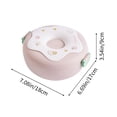thumbnail image 2 of Border Student Bento Box Children Sealed Fruit Box Salad Box Work Microwave Lunch Box Chopsticks Dip Container Cute Kids Bento Lunch Box, 2 of 6