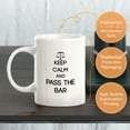 thumbnail image 3 of Keep Calm and Pass the Bar 11oz Plastic Coffee Mug, 3 of 3