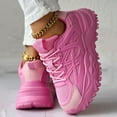 thumbnail image 4 of Espadrilles pour Femmes Espadrilles pour Femme Adulte Chaussures pour Femmes sur Espadrilles pour Femmes Tendance Couple Chaussures Décontractées Étudiant Chaussures Décontractées Respirantes et Confortables Chaussures à Bout Rond Femmes Rose 9, 4 of 7