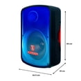 thumbnail image 5 of Bocina Bluetooth Kaiser KSW-4115MX de 15 pulgadas 25 000 W PMPO con Tripié y Micrófono Alámbrico, 5 of 5