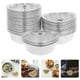 thumbnail image 5 of 50 moldes desechables de aluminio con forma de corazón para hornear, tartas, postres, pasteles, barbacoas, picnics al aire libre y viajes., 5 of 8