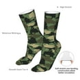 thumbnail image 4 of Goofa Camouflage Shark for 16in Socks, Funny Novelty Crazy Design Cotton Socks Sports Socks Knee High Socks For Men, Women,1Pairs - Gift For Working Friends, 4 of 7