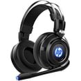 thumbnail image 2 of HP Auriculares estéreo para Videojuegos con micrófono, para PS4, Xbox One, Nintendo Switch, PC, Mac, portátil, audífonos de Diadema PS4 y Xbox One y luz LED… HP HP 200, 2 of 2