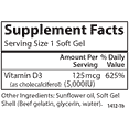 thumbnail image 4 of Carlson Vitamin D3 Softgels, 5000 IU, 360 Ct, 4 of 4