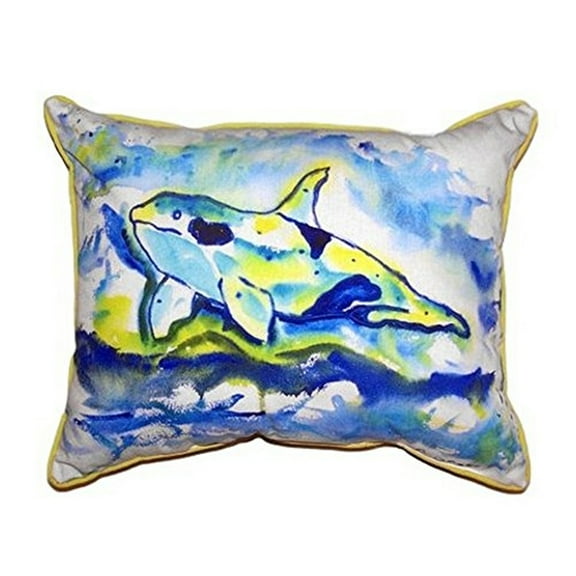 Orca Small Indoor/Outdoor Pillow 11x14