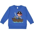 thumbnail image 2 of Inktastic Pirate Boy and Parrot Toddler Sweatshirt, 2 of 4