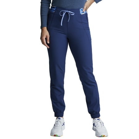 

Dickies Dynamix Scrubs Pant For Women Mid Rise Jogger DK227 M Navy