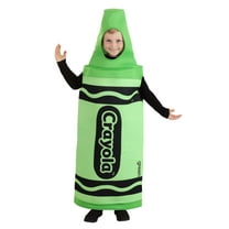 Kid's Green Crayola Crayon Costume