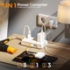 thumbnail image 4 of Convertidor de voltaje TESSAN de 220 V a 110 V con 4 enchufes USB y 3 AC, 4 of 8